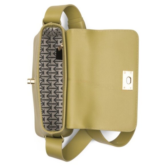 MONCRIEF LONDON Leather Belted Strap Crossbody - Picture 2 of 4